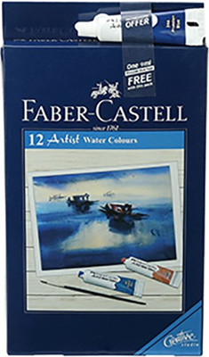 

Faber-Castell Water Color Tube(Set of 12, Assorted)