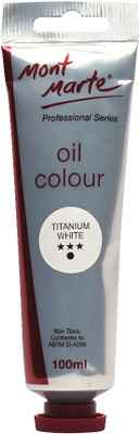 

Mont Marte Oil Paint(Set of 1, Titanium White)