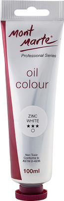 

Mont Marte Oil Paint(Set of 1, Zinc White)