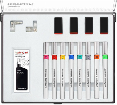 

Isomars Technical Drawing Stationery Set(Pack of 8)