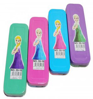 

shophills 4 Metal Pencil Box Art Metal Pencil Boxes(Set of 4, Multicolor)