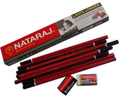 

Natraj 621 Wrinting Pencils Pencil(Set of 5, Ruby, Black)