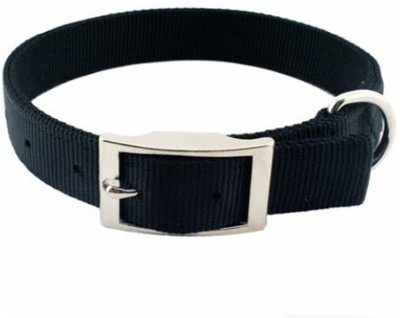 

Goofy Tails Dog Collar-1.25" Inch (Black) Dog Everyday Collar(, Black