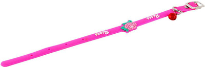 

SRI High Quality Designer Adjustable Flower Collar For Puppy/Cat Cat Everyday Collar(, Pink