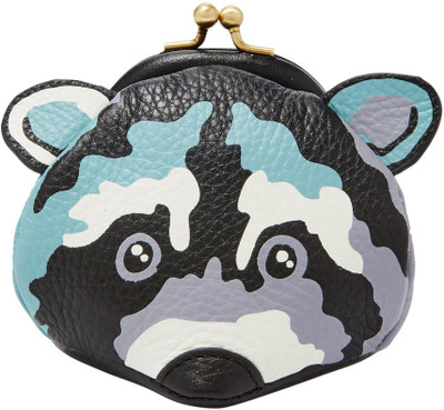 

Fossil SL7127001 RACCOON FRAME COIN Pouch(Black)