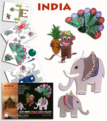 

UNTOLD INDIA 3D PUZZLE(4 Pieces)
