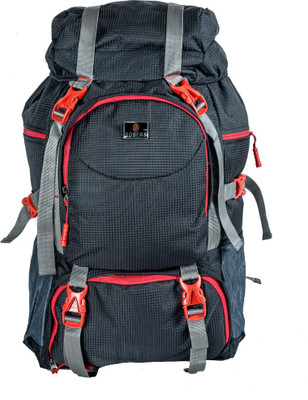 

SOBERS STYLISH RUCKSACK Rucksack - 55 L(Black, Orange)
