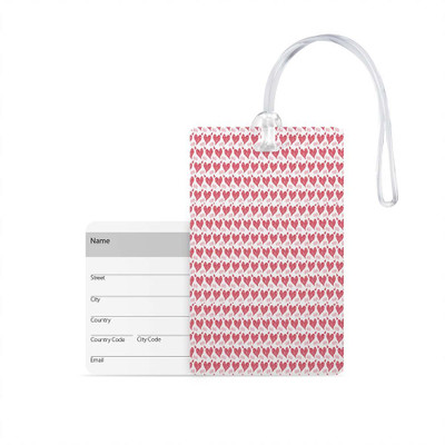 

100yellow Luggage Tags- Printed High Quality Gloss Finish PVC Travel/Bag Tag with Silicon Strap- Ideal For Travel Luggage Tag(Multicolor)