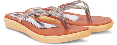 

Denill's Women Silver Flats