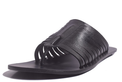 

Footsee Men Black Sandals