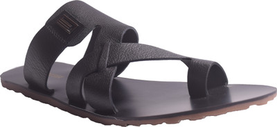 

Footsee Men Black Sandals