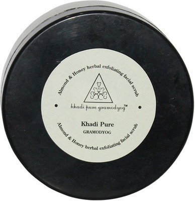 Khadi Pure Pure Herbal Almond and Honey Exfoliating Facial Scrub(100 g)