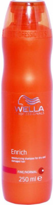 

wella Professionals Enrich Shampoo for Dry and Damaged hair 250 ml(250 ml)