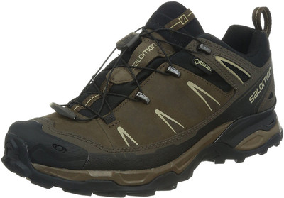 

Salomon X Ultra Waterproof Leather Hiking & Trekking Shoes For Men(Brown