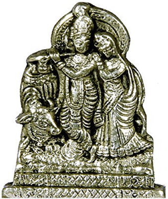 

Numeroastro (Regd) Shri Radha Krishna Idol In Panchdhatu Decorative Showpiece - 6 cm(Gold, Silver, Iron, Zinc, Aluminium, Silver)