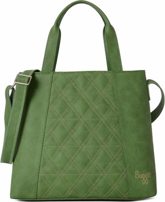 

Baggit Women Casual Green PU Sling Bag