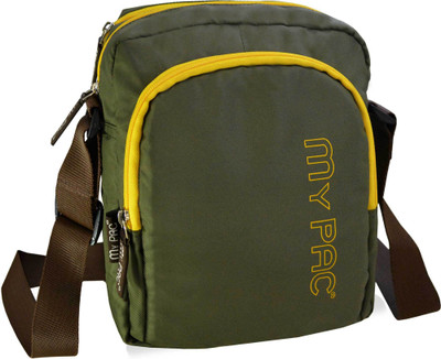 

My Pac Db Men & Women Casual Khaki Polyester Sling Bag