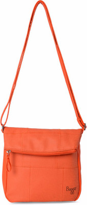 

Baggit Women Casual Orange PU Sling Bag