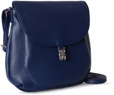 

Baggit Women Casual Blue PU Sling Bag