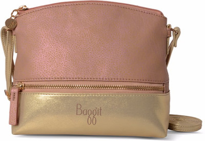 

Baggit Women Casual Beige PU Sling Bag