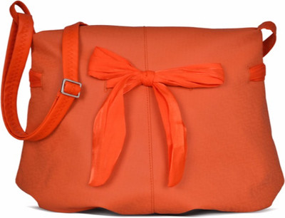

Baggit Women Casual Orange PU Sling Bag