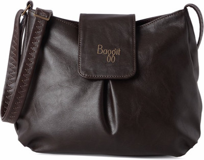 

Baggit Women Casual Brown PU Sling Bag