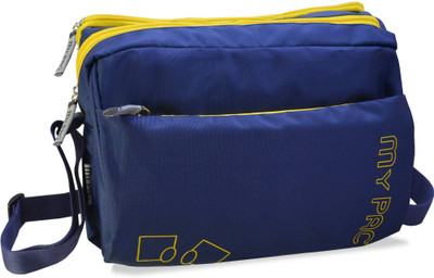 

My Pac Db Men & Women Casual Blue Polyester Sling Bag