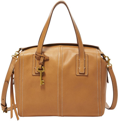 

Fossil Women Casual Brown Genuine Leather Sling Bag