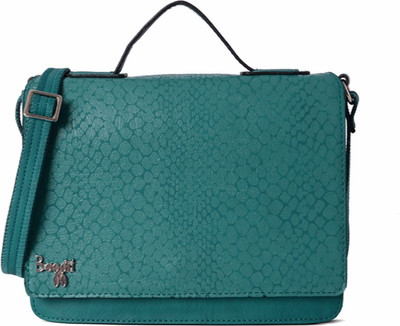 

Baggit Women Casual Blue PU Sling Bag
