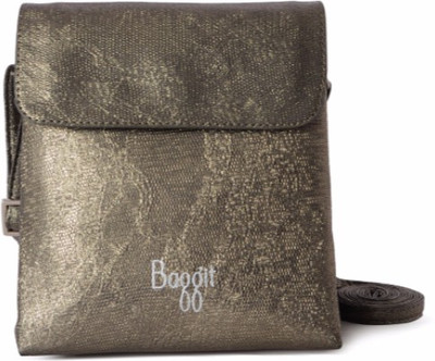 

Baggit Women Casual Grey PU Sling Bag