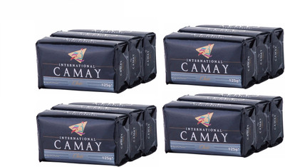 

Camay Chic Fragrance Soap(Set of 12)(125 g, Pack of 12)