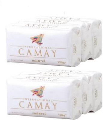

Camay Natural Fragrance Soap(Set of 6)(125 g, Pack of 6)