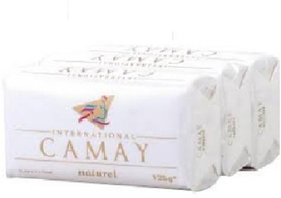 

Camay Natural Fragrance Soap(Set of 3)(125 g, Pack of 3)
