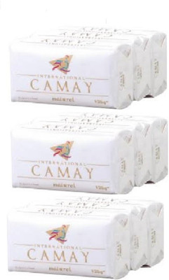 

Camay Natural Fragrance Soap(Set of 9)(125 g, Pack of 9)