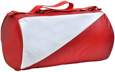 

Cp Bigbasket Trendy Leather Rite Duffel Sport Travel Gym Bag(Red, Kit Bag