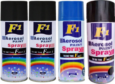 

V T Eye Multicolor Spray Paint 450 ml(Pack of 4)
