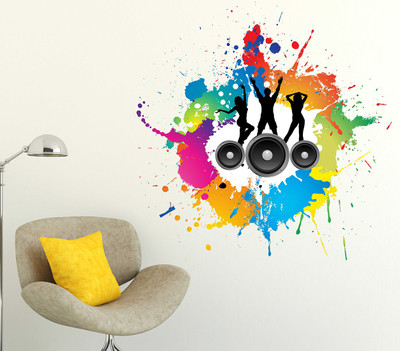 

WALLSTICK  Vinyl Sticker(Pack of 1, Multicolor