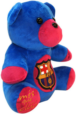 

F.C. Barcelona F C Barcelona Teddy Bear - 10 inch(Multicolor)