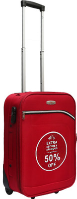 

Fly ZEST55 Expandable Cabin Luggage -  inch(Red
