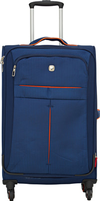 

Swiss Gear .5" Spinner Navy/ Orange Expandable Check-in Luggage -  inch(Blue