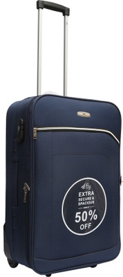 

Fly ZEST55 Expandable Check-in Luggage -  inch(Blue
