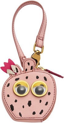 

Fossil Women Pink Genuine Leather Wrist Wallet, Powder pink