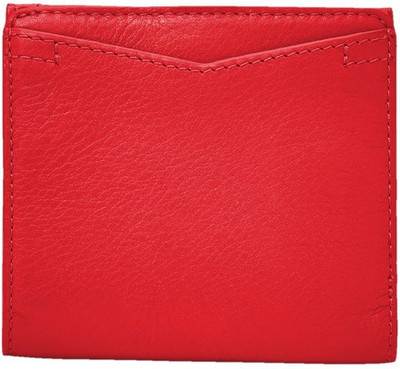 

Fossil Women Red Genuine Leather Wrist Wallet(8 Card Slots), Chili pepper