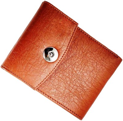 WENZEST Men Tan Artificial Leather Wallet(7 Card Slots)