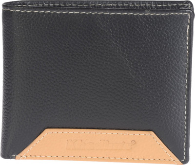 

Khadim's Men Black Genuine Leather Wallet(7 Card Slots)