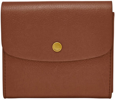 

Fossil Women Brown Genuine Leather Document Holder(12 Card Slots)