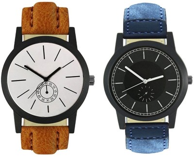 Naksh Fashion FOX-M-412-415 Designer Stylish Watch combo With Fancy Dial And Belt Watch  - For Men   Watches  (Naksh Fashion)