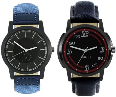 Naksh Fashion FOX-M-415-423 Designer Stylish Watch combo With Fancy Dial And Belt Watch  - For Men   Watches  (Naksh Fashion)