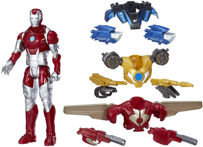 

Avengers Marvel Titan Hero Series Iron Man Combat Pack(Multicolor)