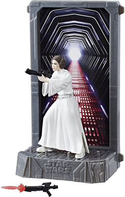 

Hasbro Star Wars The Black Series Titanium Series Princess Leia, 3. 75-inch(Black)